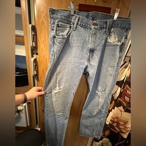 Vintage Men’s Distressed Relaxed Levi’s Size 34 x 32 👖